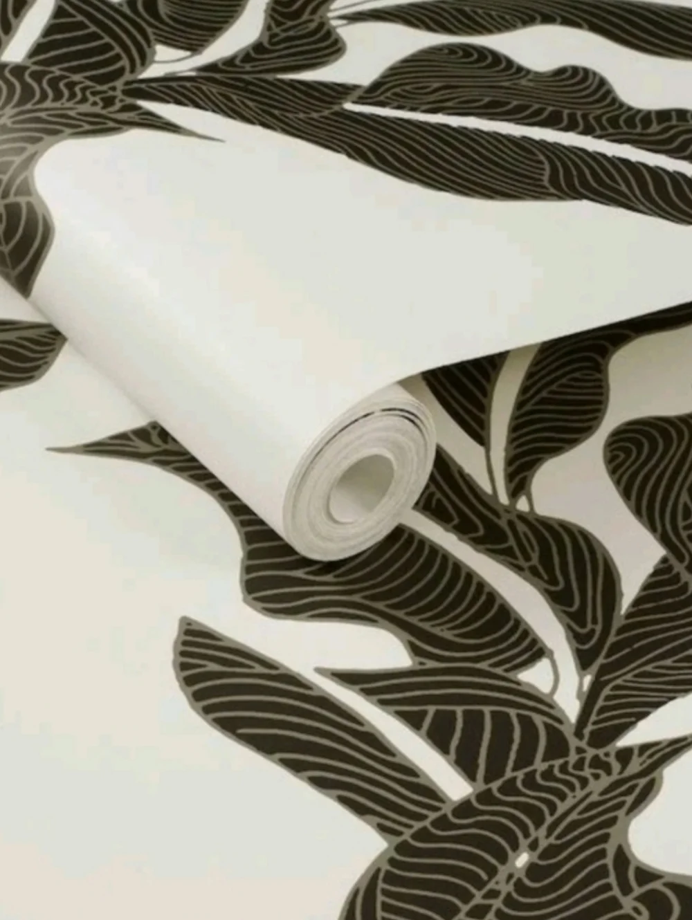 NWT 2 Opalhouse Jungalow Wallpaper Rolls Botanical Leaf Peel & Stick Black White